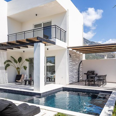 Modern Villa Casa Filo Verde With Private Pool & Bbq,200M From The Beach Plakias Exterior photo