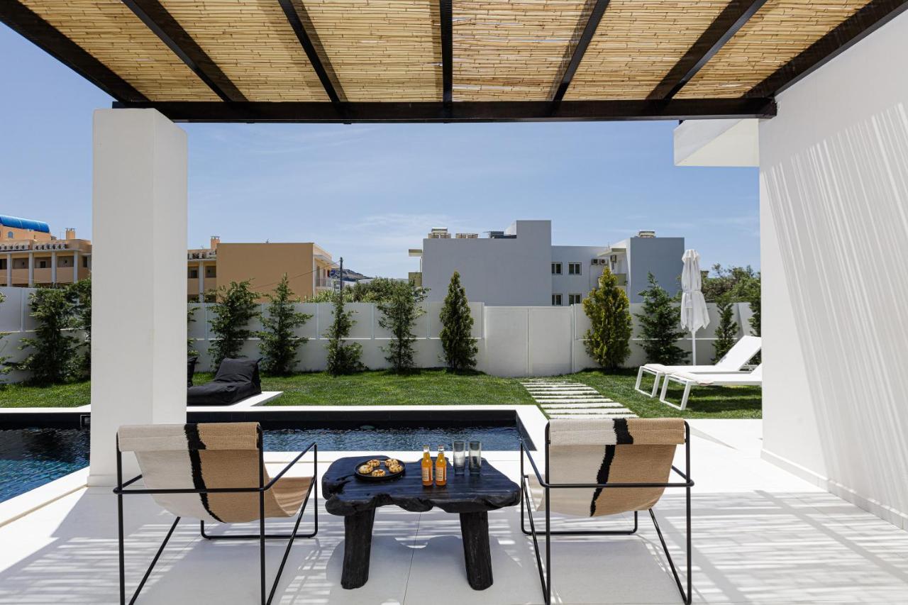 Modern Villa Casa Filo Verde With Private Pool & Bbq,200M From The Beach Plakias Exterior photo