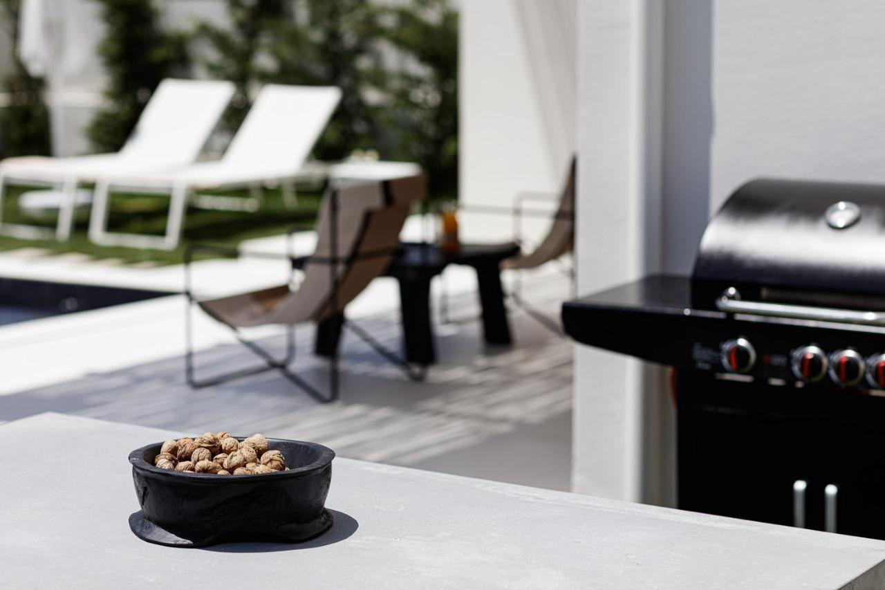 Modern Villa Casa Filo Verde With Private Pool & Bbq,200M From The Beach Plakias Exterior photo