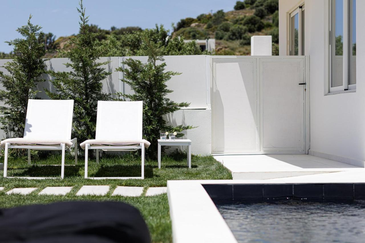 Modern Villa Casa Filo Verde With Private Pool & Bbq,200M From The Beach Plakias Exterior photo